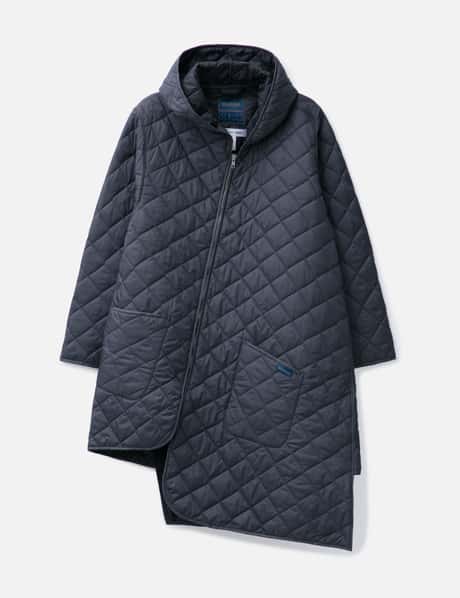 CDG SHIRT CDG Shirt X Lavenham Quilted Jacket with Hood