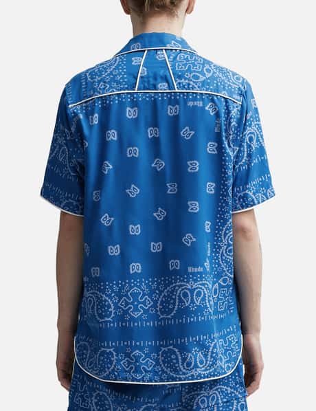 Rhude - BANDANA TRACK SHIRT  HBX - Globally Curated Fashion and