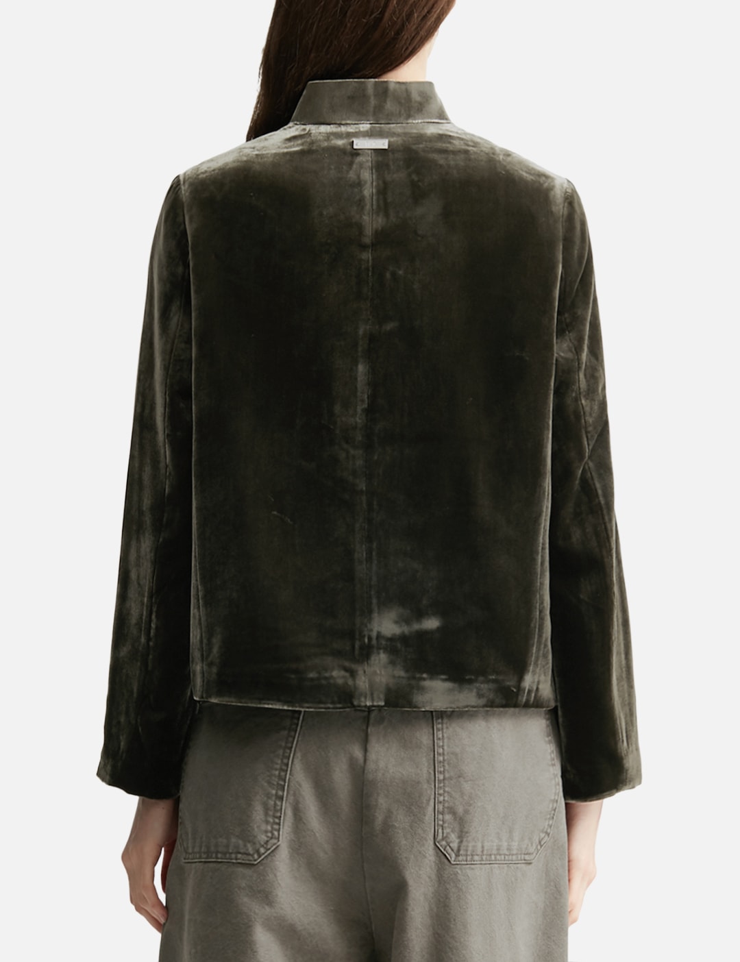 Reset Velvet Stand-Collar Jacket view 13
