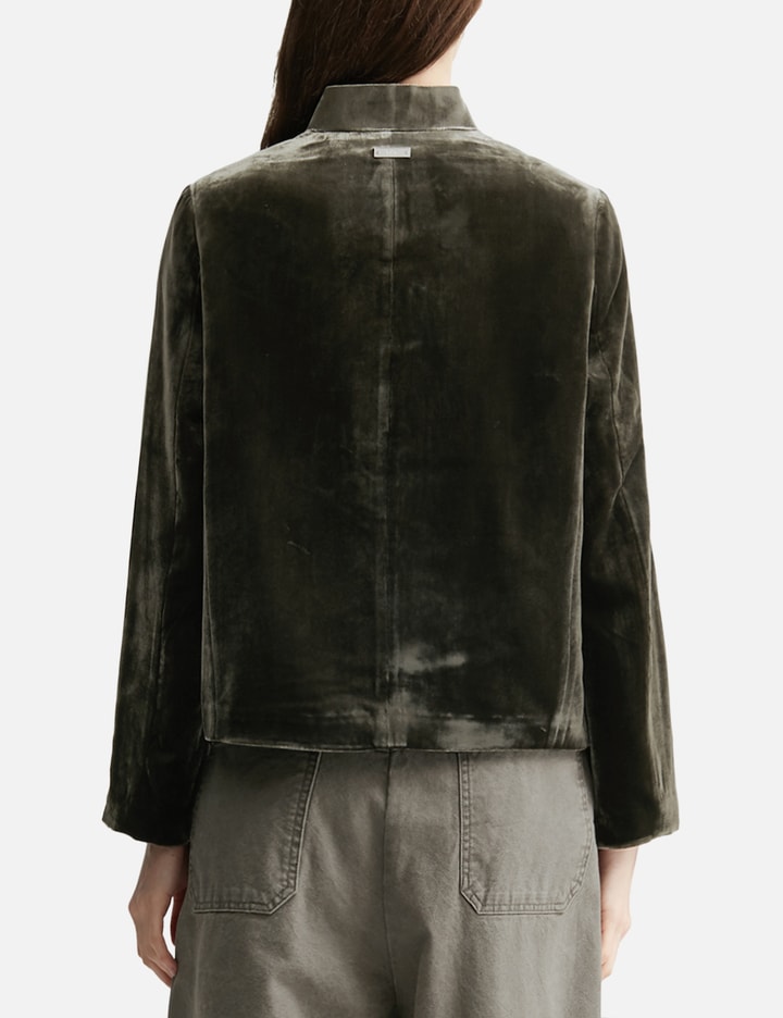 Reset Velvet Stand-Collar Jacket view 4