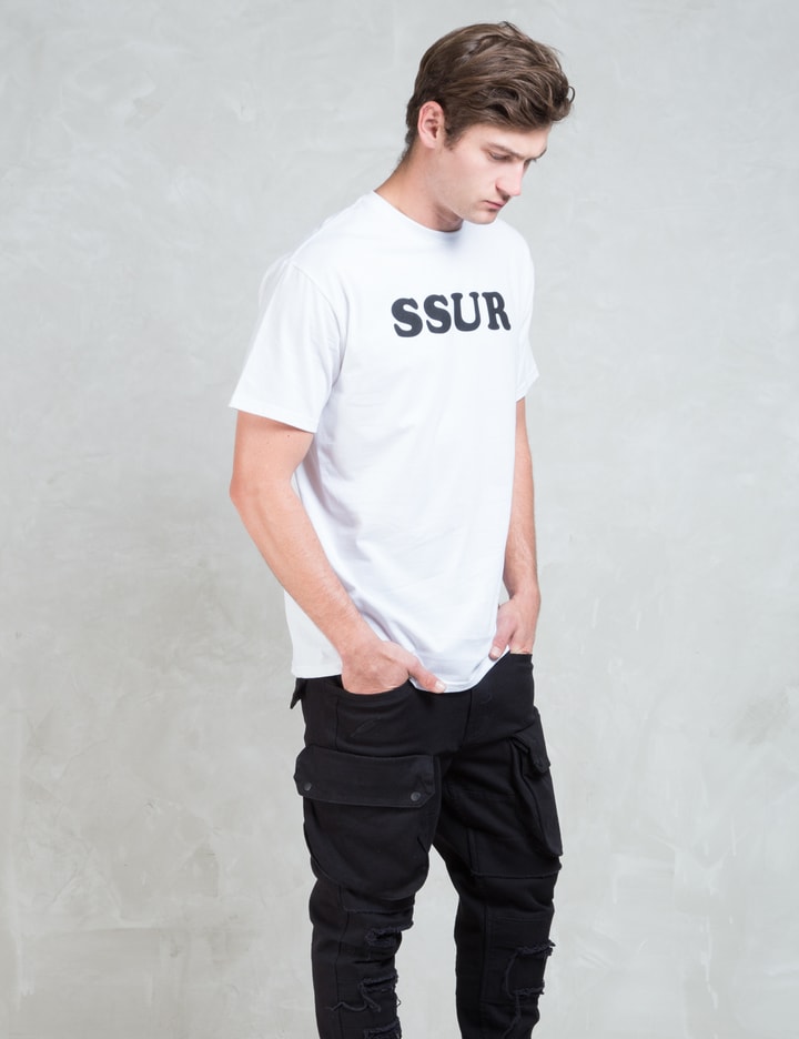 White SSUR Crew T-Shirt Placeholder Image