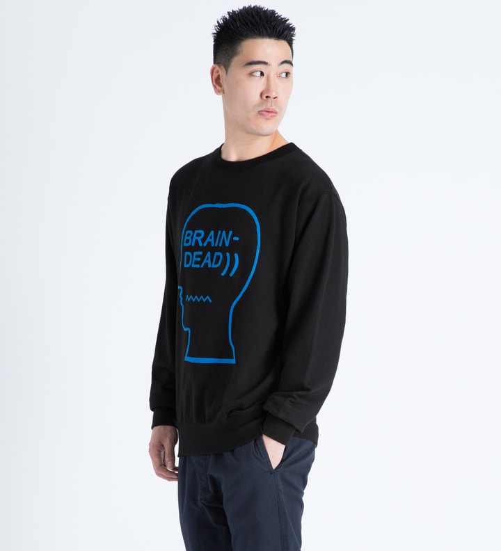 Black Logo Crewneck Sweater Placeholder Image