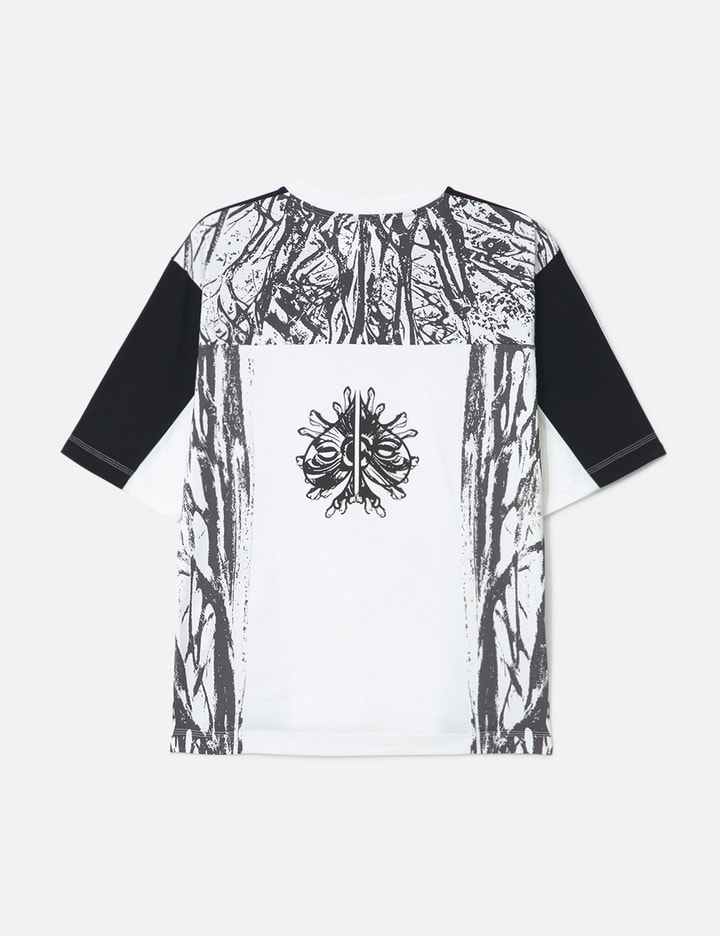 Youths In Balaclava Branch Panel T-shirt In Black