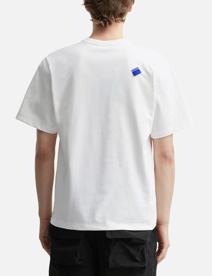 Ader Error Pink Graphic Semi-oversized Fit T-shirt