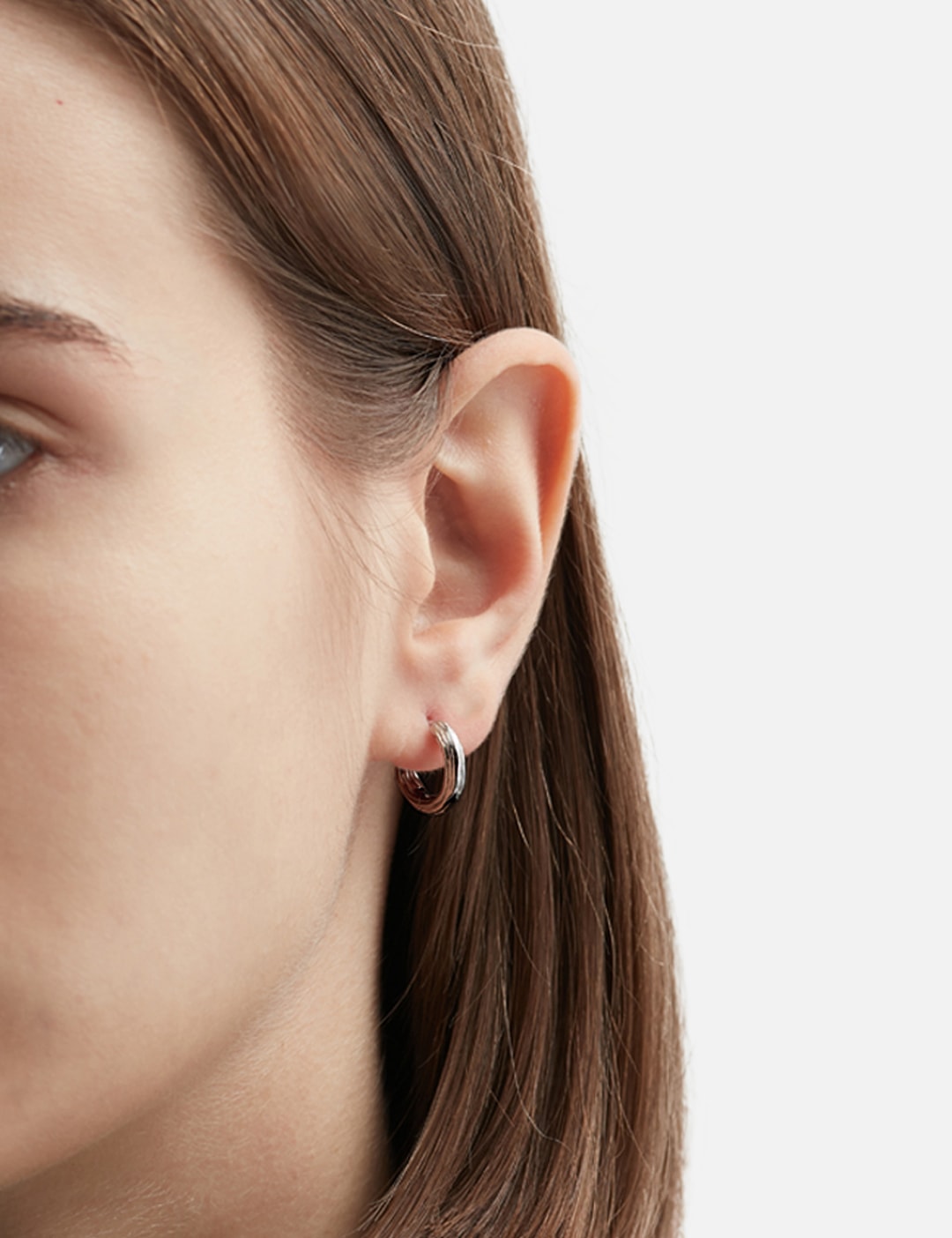 Woody Hoop Earrings view 12