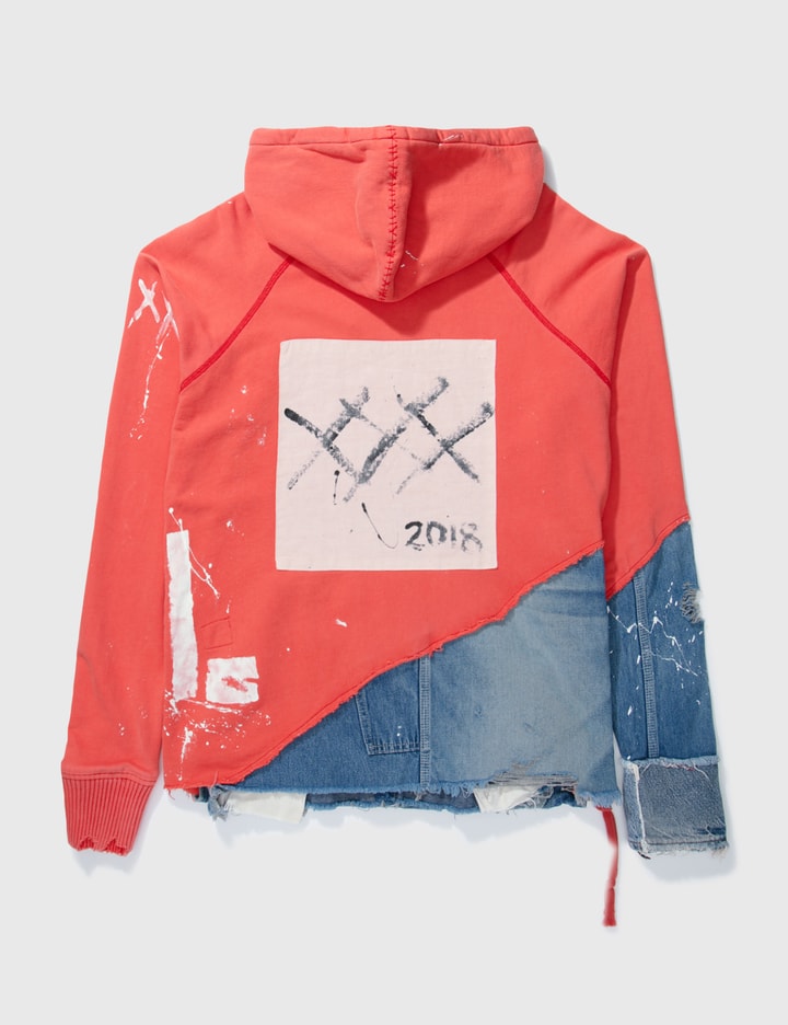 Greg Lauren Vintage Denim Hoodie Placeholder Image