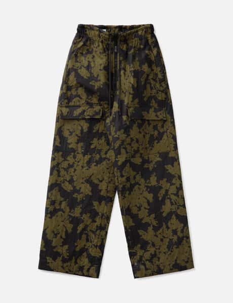 Dries Van Noten Camo Cargo Pants