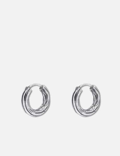 Woody Hoop Earrings view 6