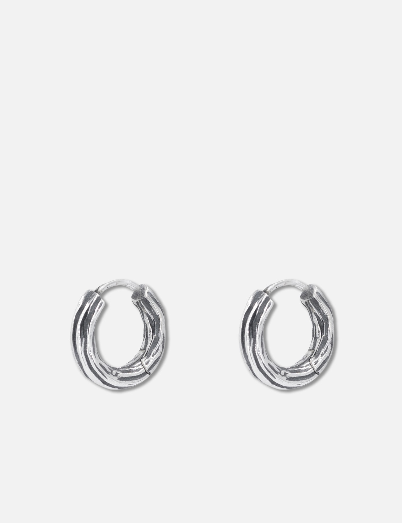 Woody Hoop Earrings view 11