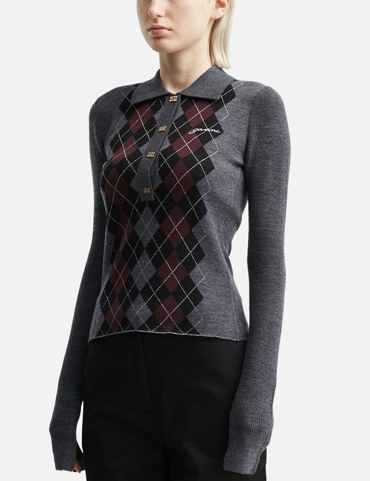 Knitted Polo Shirt Placeholder Image