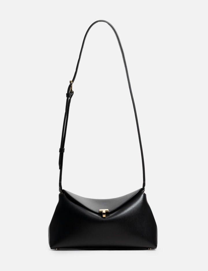 TOTEME T-Lock Leather Clutch