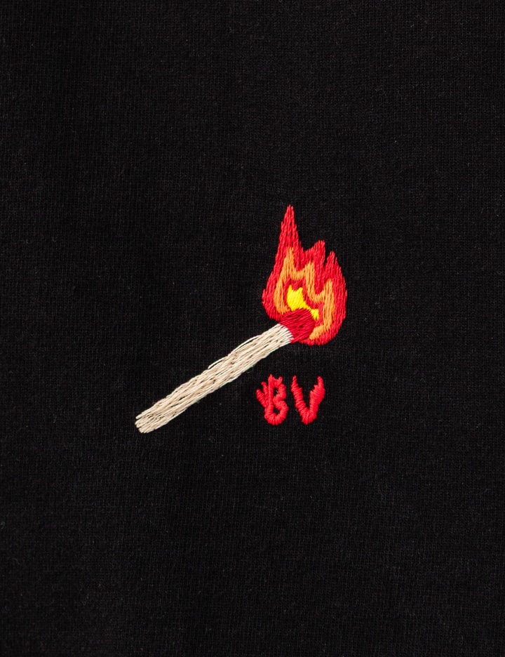 Embroidered Matchstick T-Shirt Placeholder Image