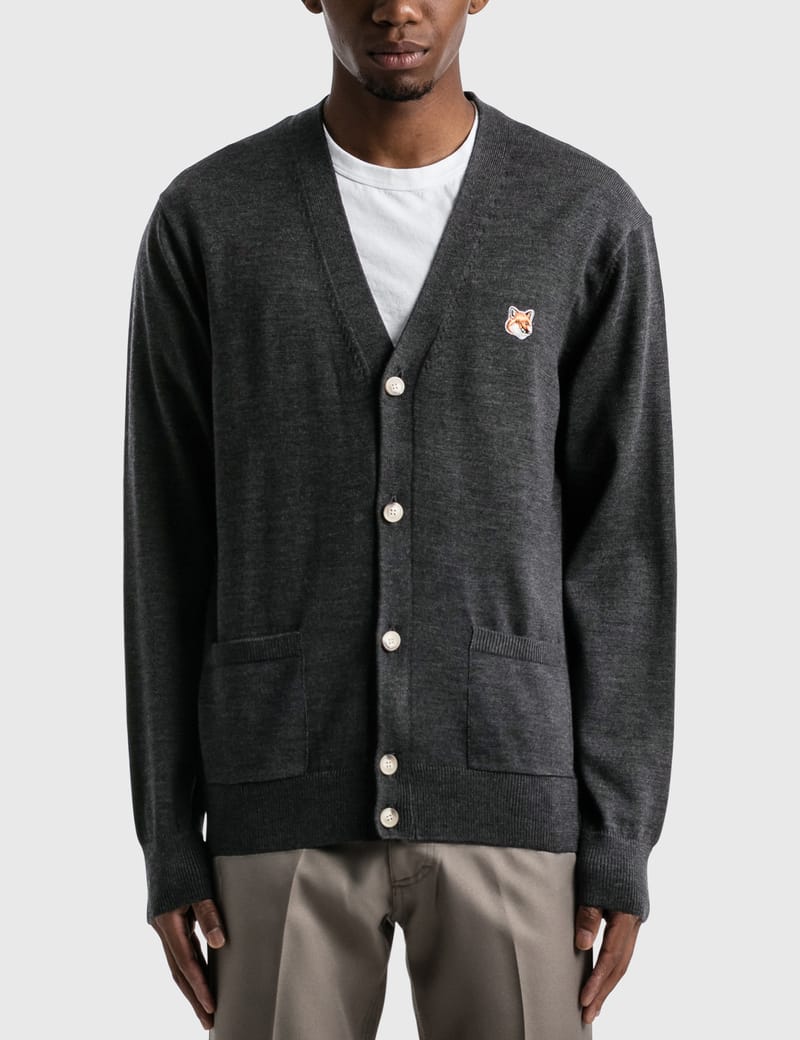 maison kitsune cardigan sale