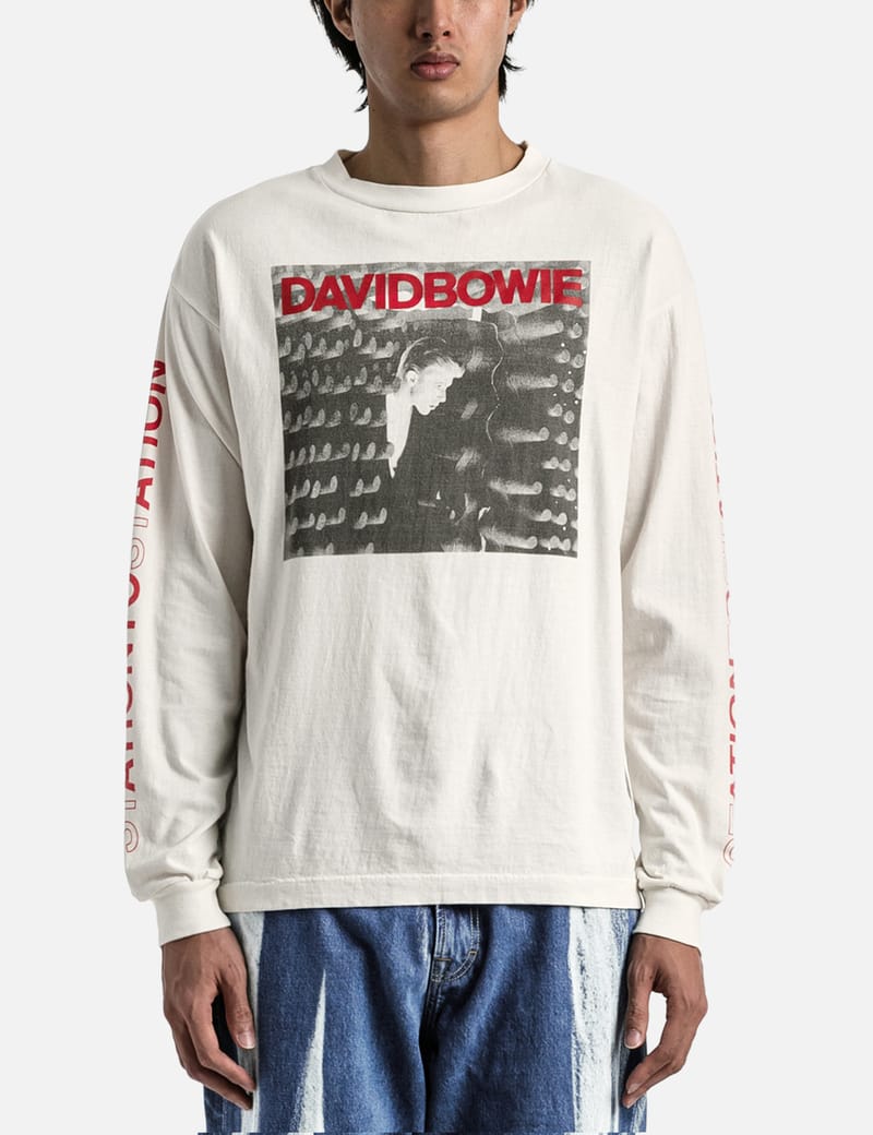 SAINT MICHAEL DAVID BOWIE L/S TEE M 22AW