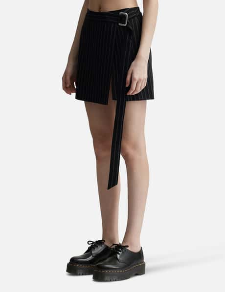 MINI SKIRT WITH SLIT view 7
