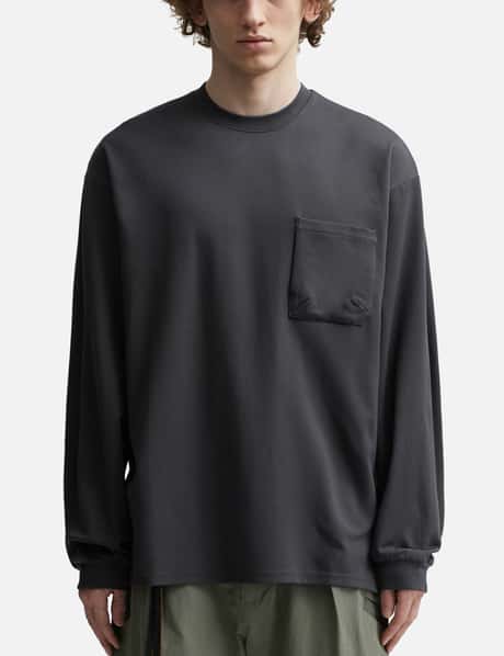 GOOPiMADE - GOOPiMADE® “G_model-01” 3D Long Sleeve Pocket T-Shirt 