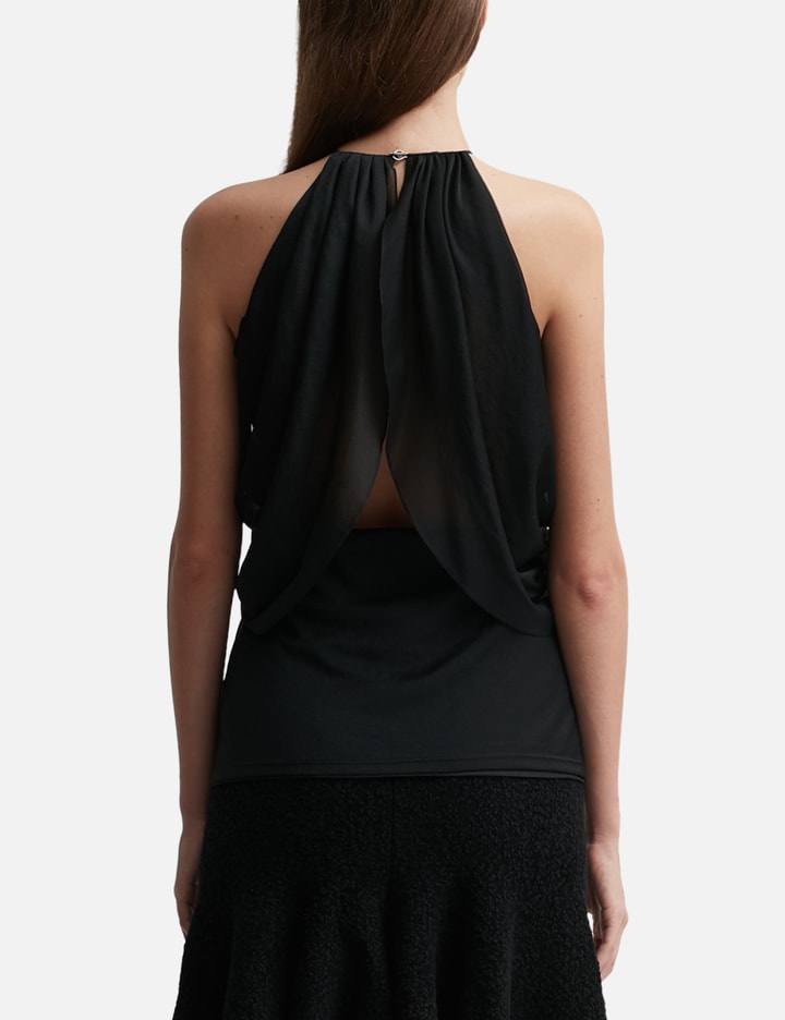 Draped Sleeveless Top Placeholder Image
