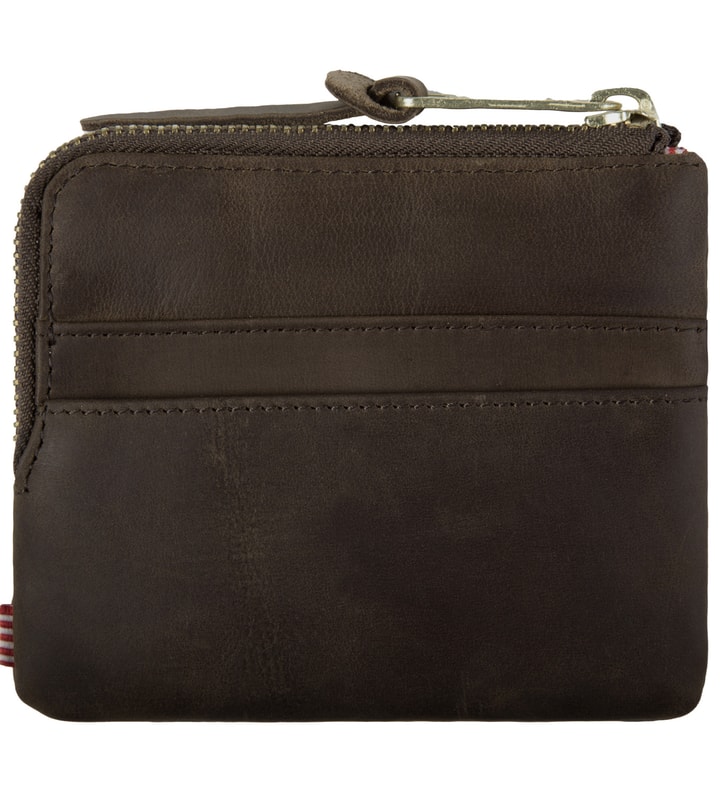 Herschel Supply Co. Nubuck Johnny Leather Wallet With Card Slots