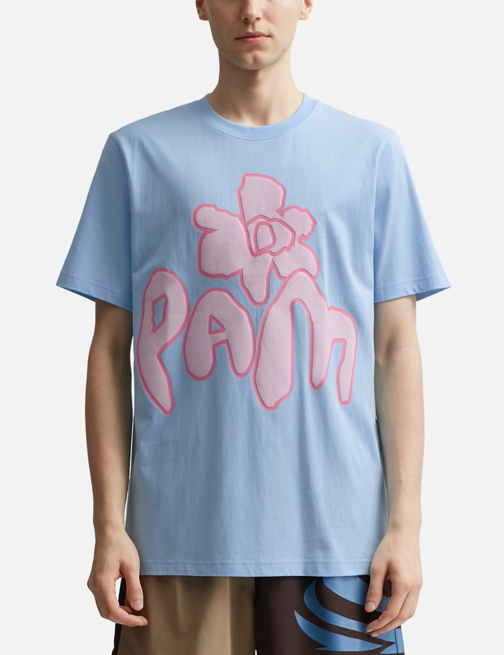 Shop Perks And Mini Logo Print T-shirt In Blue