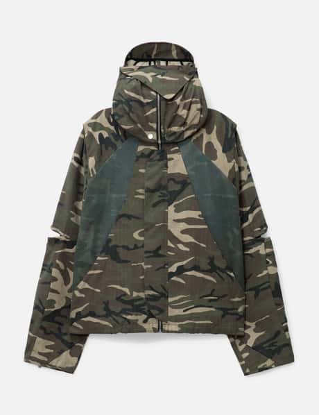 FFFPostalservice Hooded Parachute Bomber V2 Jacket