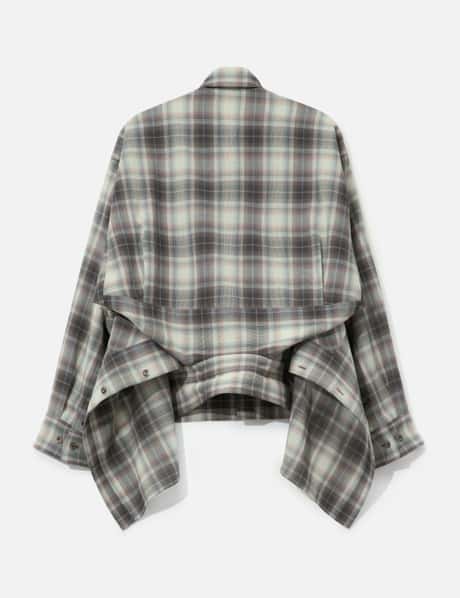 Double-End Fresco Flannel Check Shirt view 16