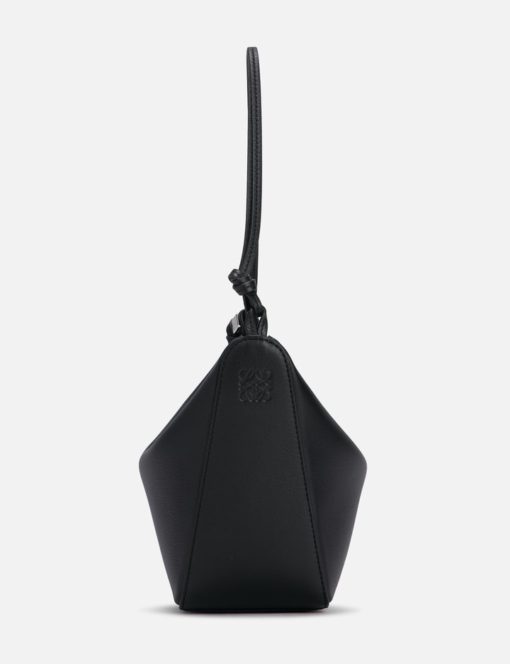 Loewe Mini Hammock Hobo Bag In Classic Calfskin In Black