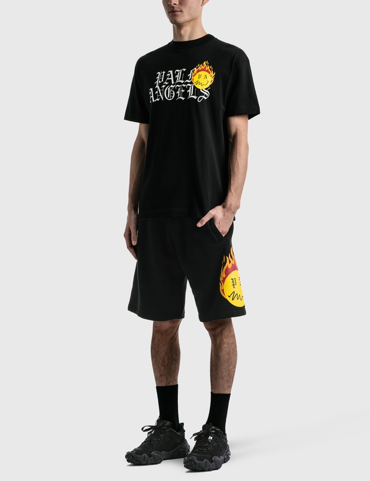 Burning Head Sweat Shorts Placeholder Image