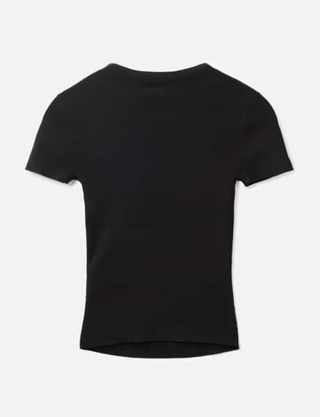 Knit Logo Short Sleeves T-Shirt view 8