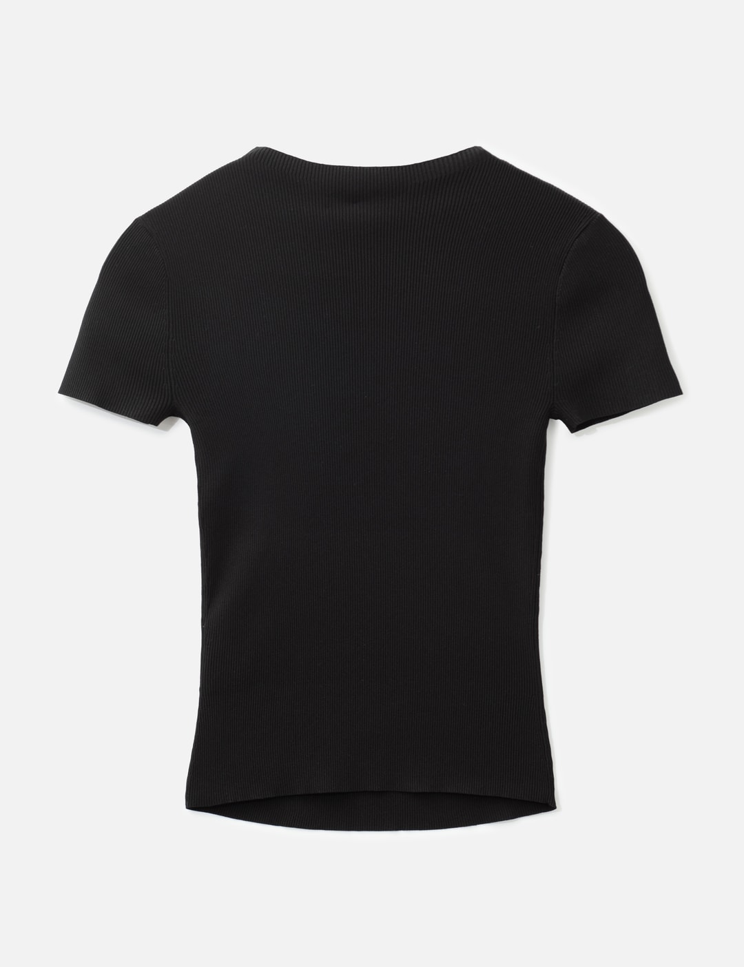 Knit Logo Short Sleeves T-Shirt view 9