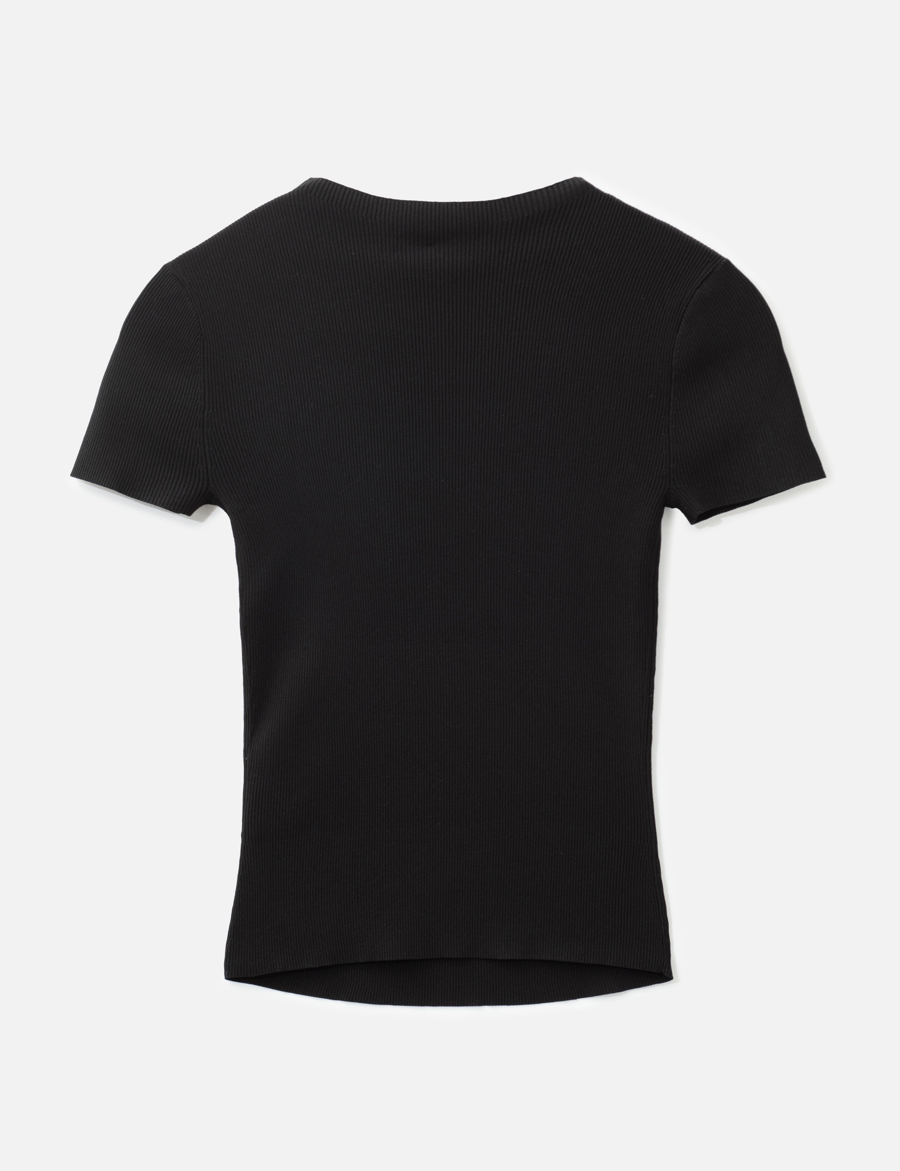Knit Logo Short Sleeves T-Shirt view 17