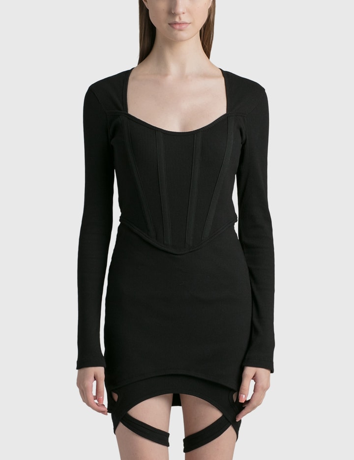 dion lee corset mini dress Dion Lee - Bustier Garter mini dress
