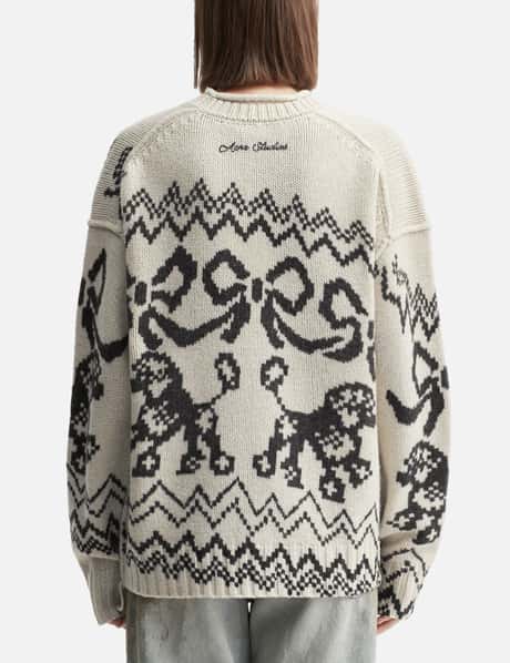 Acne Studios Jacquard Sweater HBX