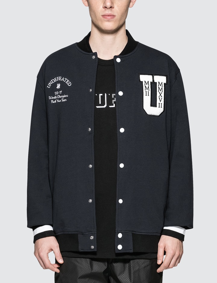 Undefeated Fleece Varsity Jacket Placeholder Image