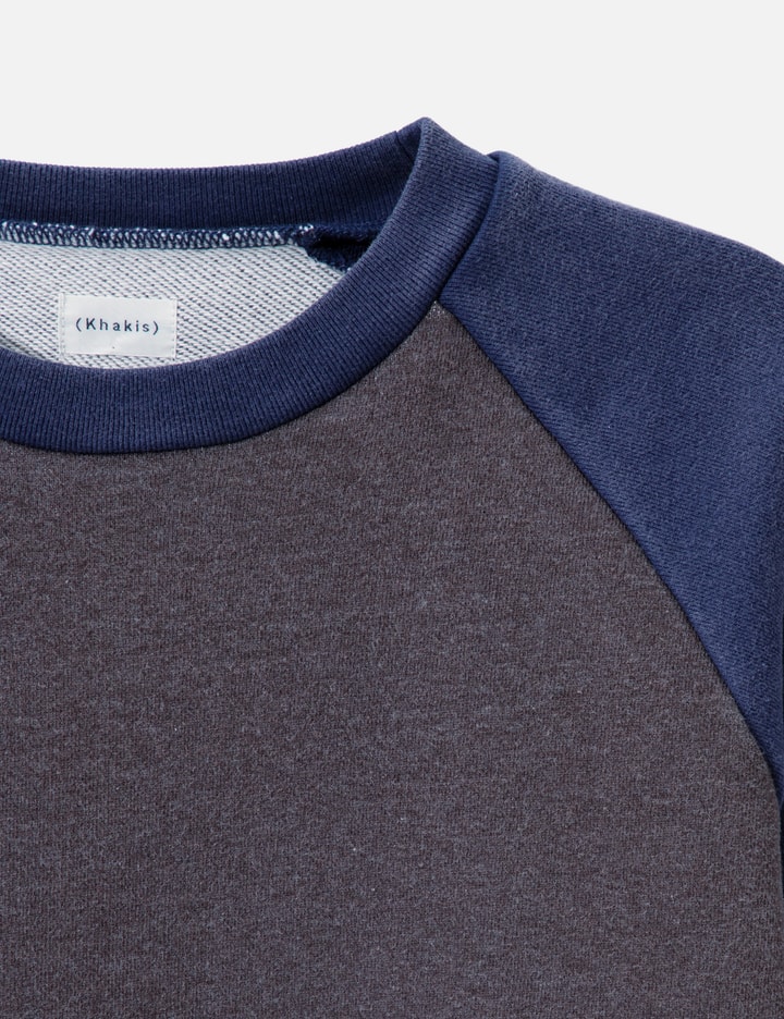 Khakis 2-Tone Raglan Crewneck