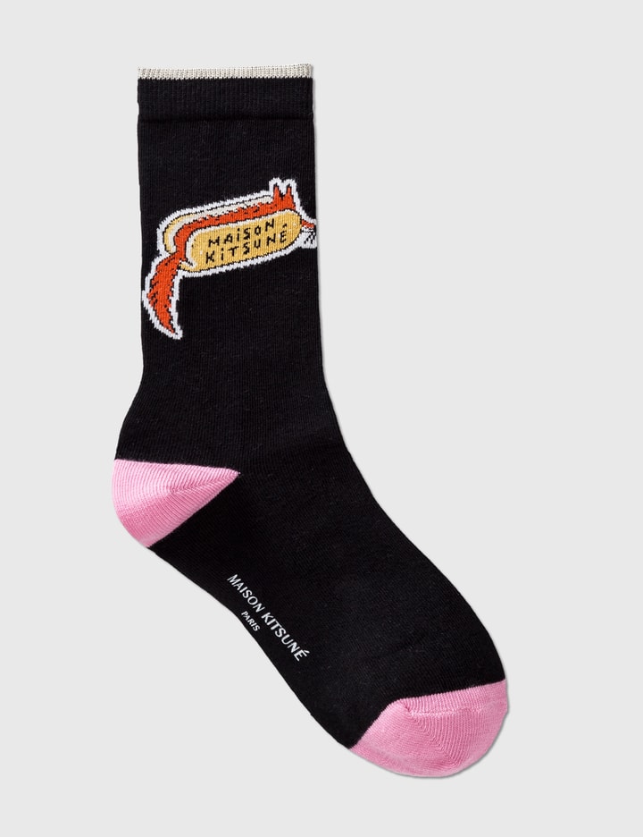 Oly Hot Dog Fox Socks Placeholder Image
