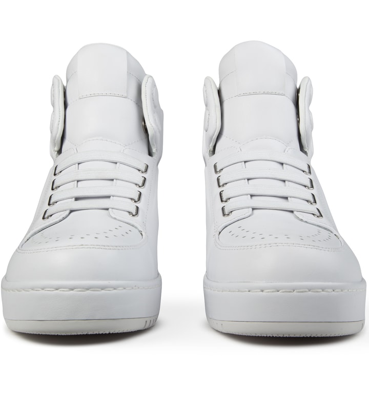 White PL31 High Top Sneakers Placeholder Image