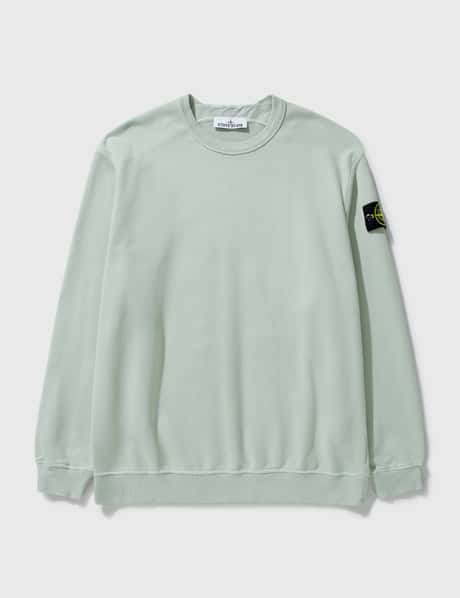 Stone Island Brushed Cotton Sweatshirt HBX Globally Curated