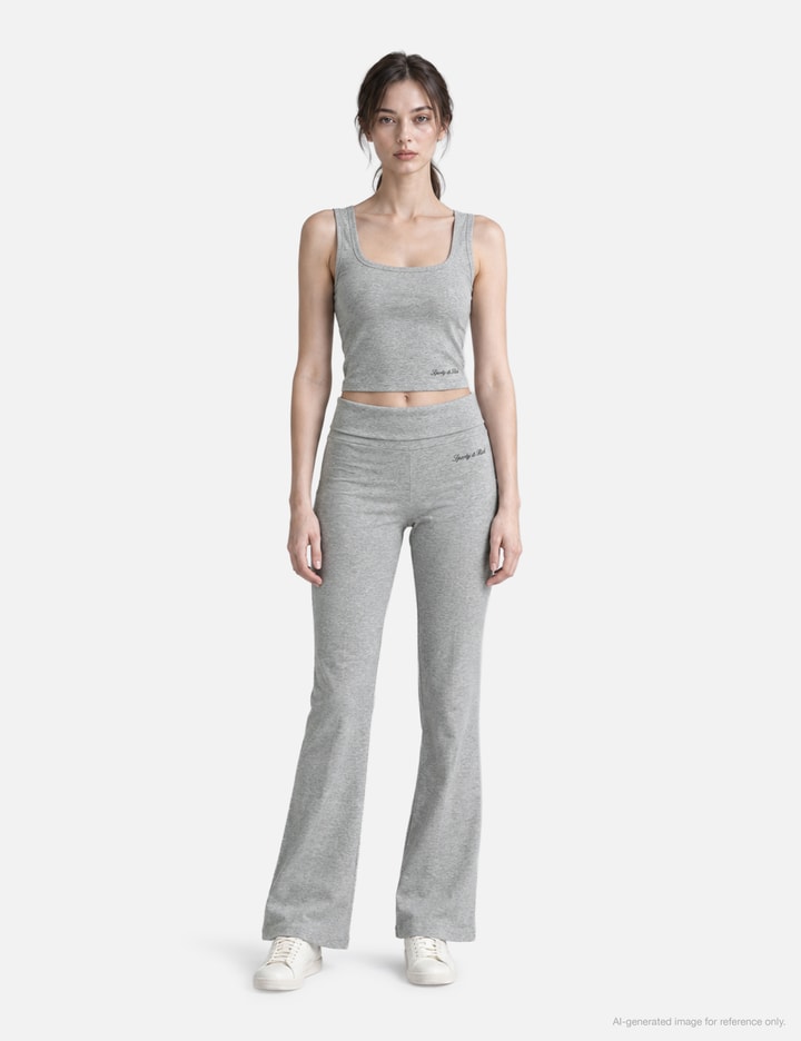 Sporty & Rich Benedetta Signature Logo Comfort Pants