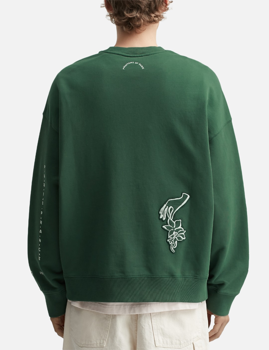 Art Nouveau Stamps Oversize Sweatshirt view 18