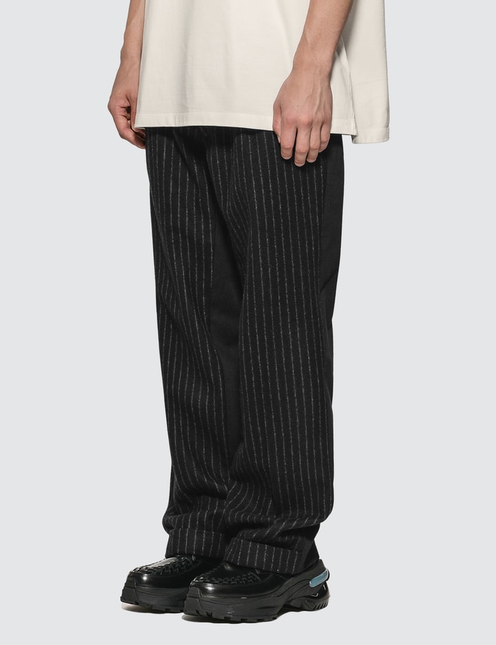 Virgin Wool Stripes Pants Placeholder Image
