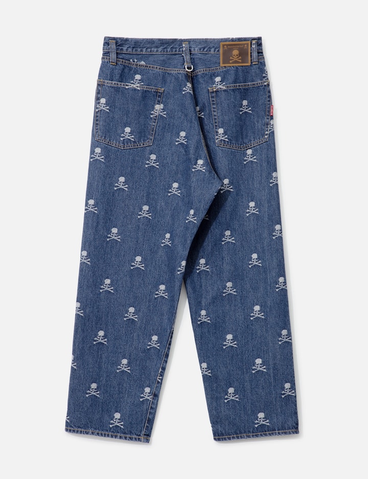 Monogram Wide Denim Pants Placeholder Image
