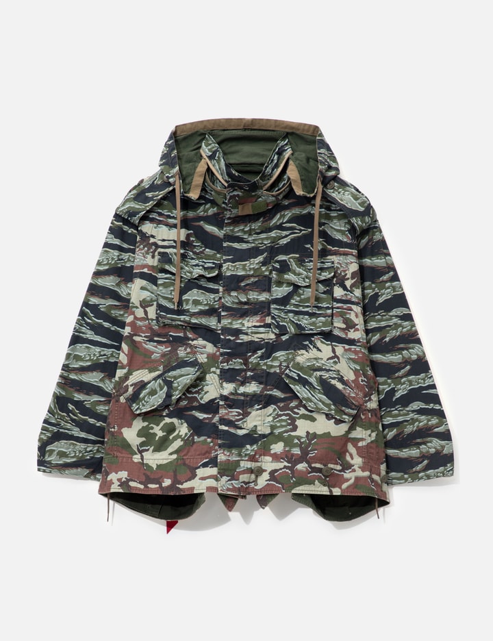Beautiful People Beautiful People X Alpha Industries Double-End Camouflage Field Jacket