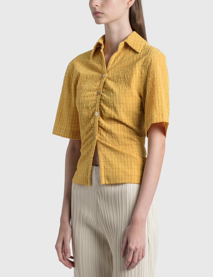 Staff Checked Seersucker Shirt Placeholder Image