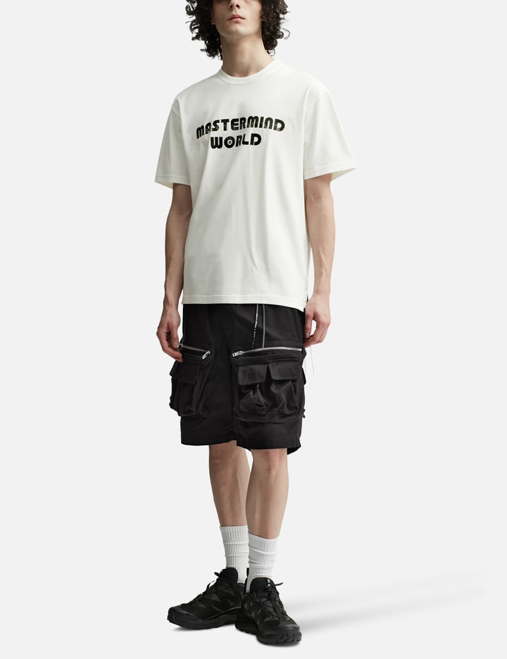 Shop Mastermind Japan Regular Aurora T-shirt In White