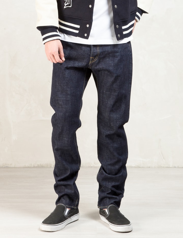 Indigo 16oz Okayama Selverdge Narrow Denim Jeans Placeholder Image