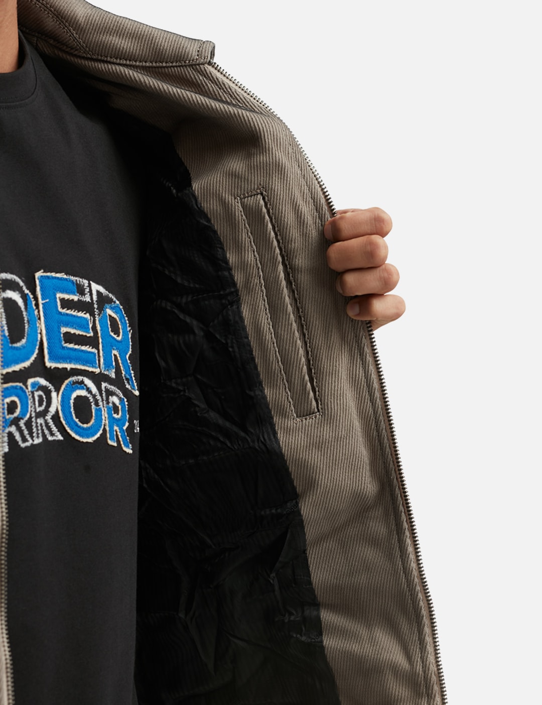 Product. 25 Semi-Oversized Layered Wrinkled Jacket view 18
