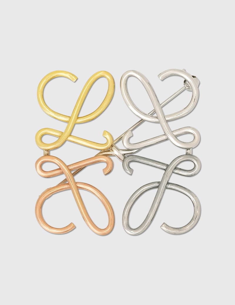 loewe anagram brooch