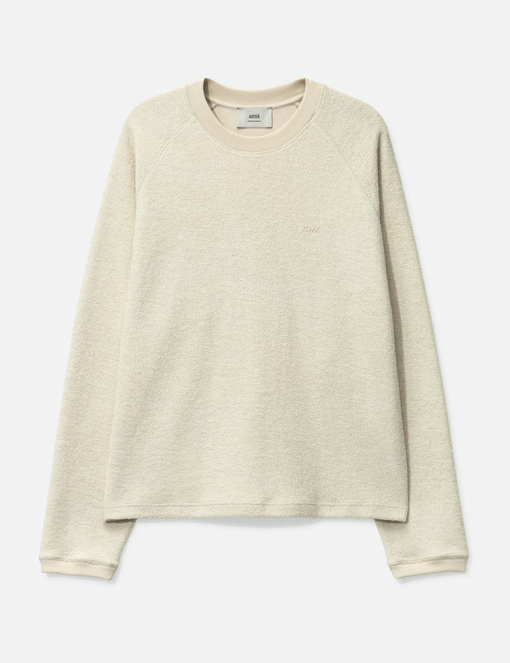 Raglan Sleeved Crewneck Sweatshirt