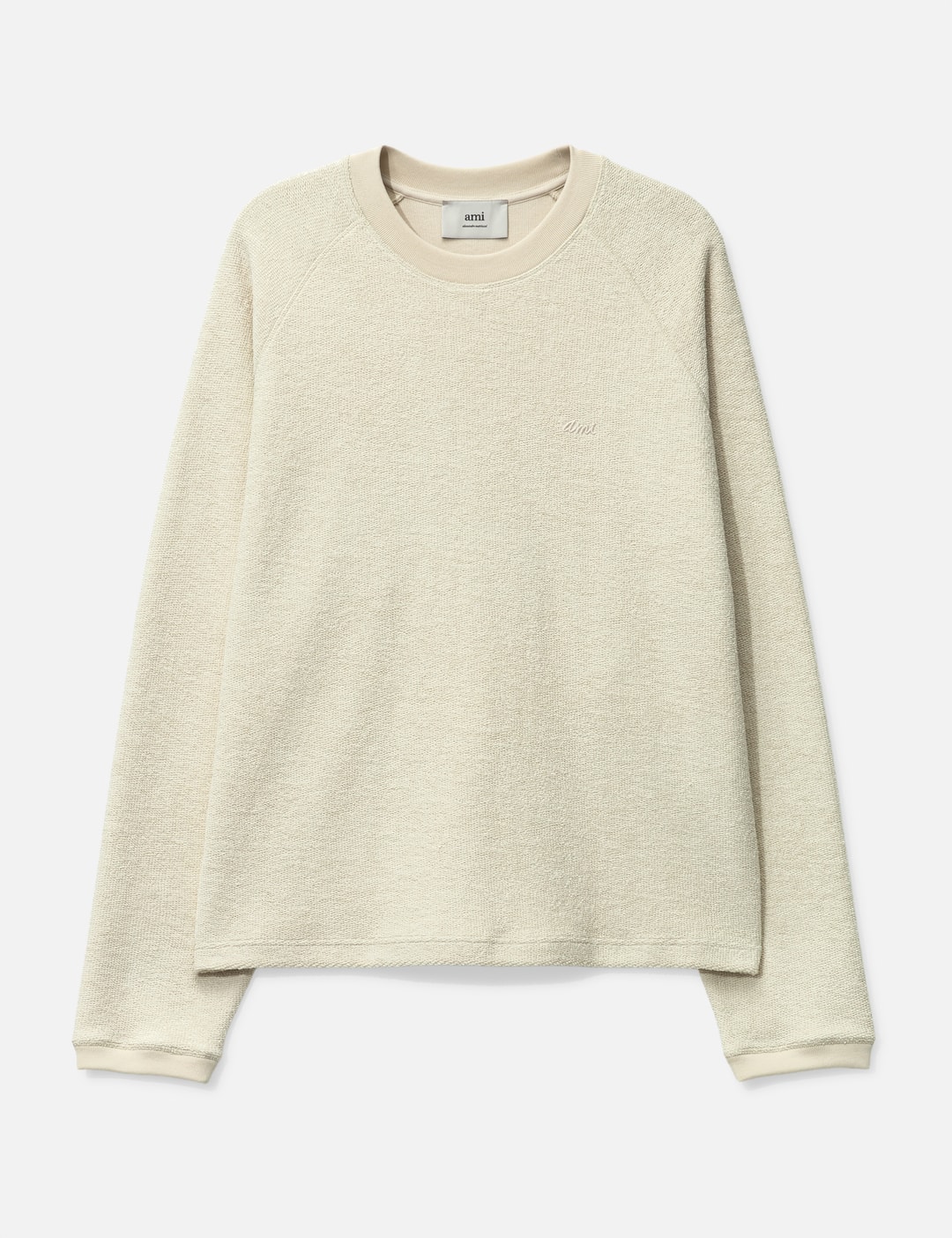 Raglan Sleeved Crewneck Sweatshirt view 8