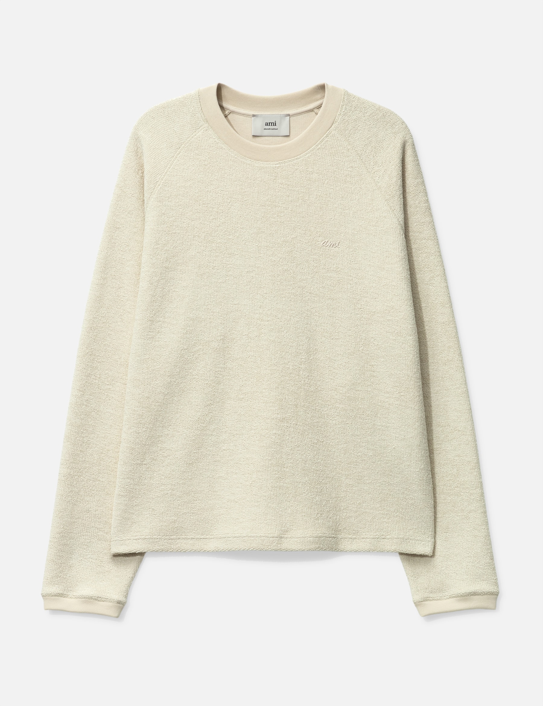 Raglan Sleeved Crewneck Sweatshirt view 19